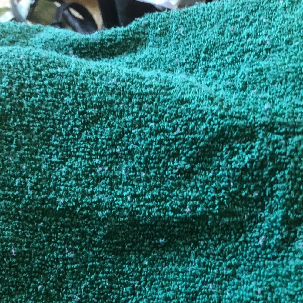 Textured in Teal Green hand towel
